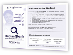 NCLEX qbank screen shot