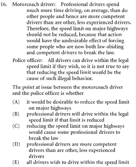 Real LSAT Practice Questions: Logical Reasoning