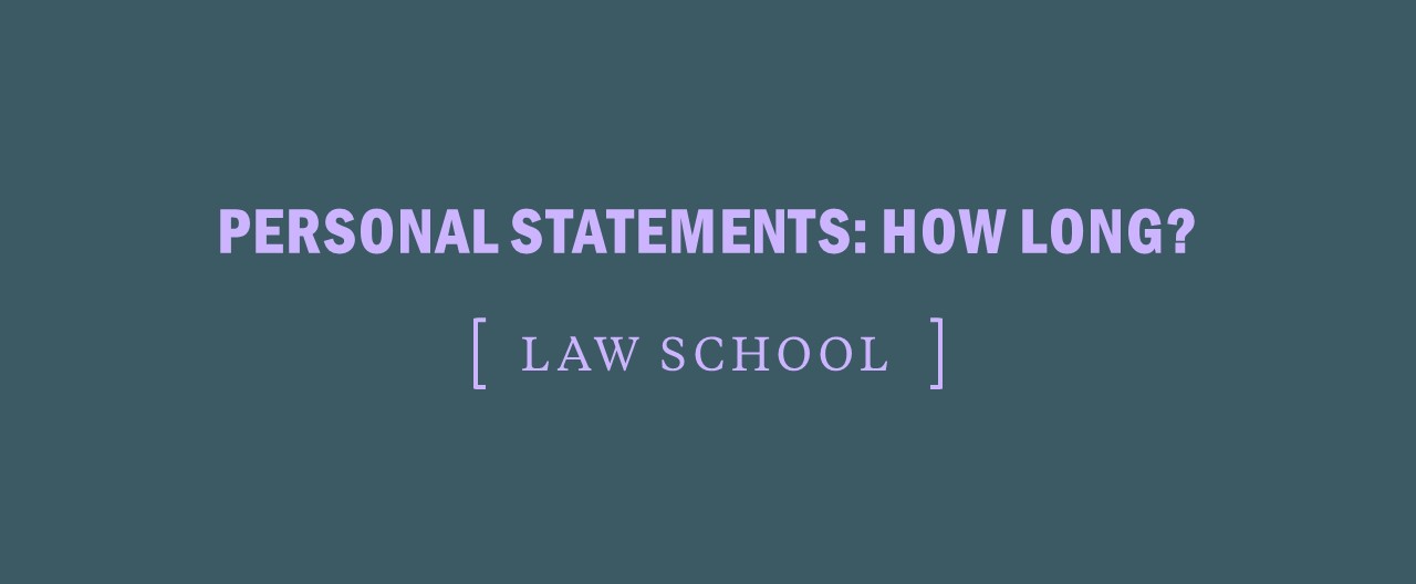 How Long Should My Law School Personal Statement Be Kaplan Test Prep